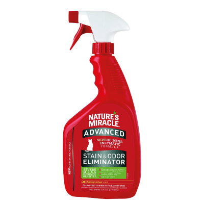 NATURES MIRACLES ADVANCED STAIN & ODOR ELIMINATOR TIGGER SPRAY CAT 946ML