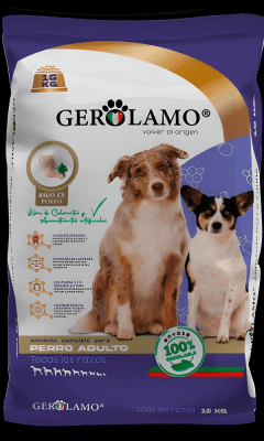 GEROLAMO DOG ADULT PEQUEÑOS Y MINI 2.7KG