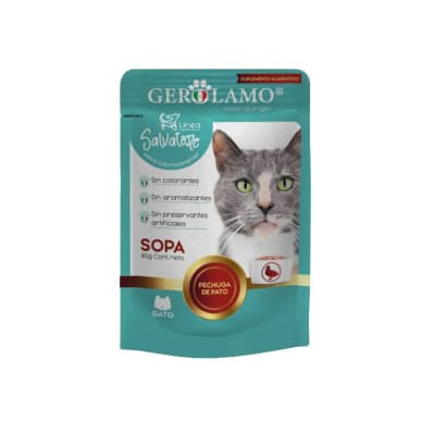 SACHET GEROLAMO CAT SOPA PATO 100G