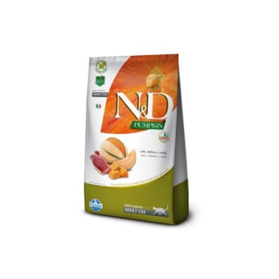 N&D CAT PUNKIN PATO CALABAZA MELON 1,5 KG1