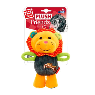 JUGUETE GIGWI DOG FRIENDZ PLUSH LEON TALLA M