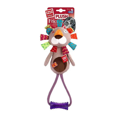 JUGUETE GIGWI DOG FRIENDZ PLUSH LEON TIRADOR TALLA M1