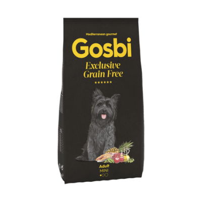 GOSBI DOG EXCLUSIVE GRAIN FREE ADULT MINI 7KG1