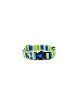 COLLAR HEY CAT RAYAS AZUL