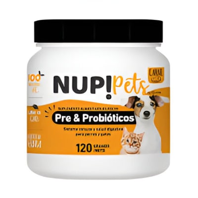 NUP! PETS PRE Y PROBIOTICOS CARNE 120GR1