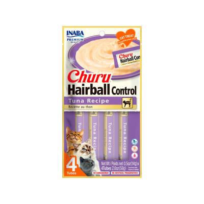 CHURU CAT HAIRBALL CONTROL TUNA RECIPE 56G