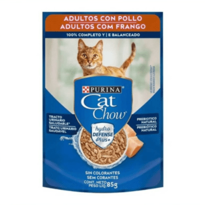 SACHET CAT CHOW ADULTO POLLO 85G