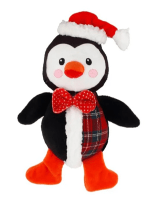 JUGUETE GIGWI CAT XMAS TALES PINGUINO NAVIDEÑO1