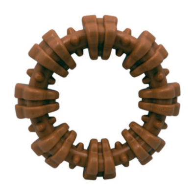 JUGUETE NYLABONE POWER CHEW ANILLO TEXTURIZADO