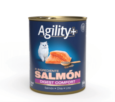 LATA AGILITY DIGEST CONFORT SALMÓN 340G