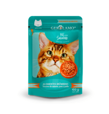 SACHET GEROLAMO CAT SALSA SALMON 100G