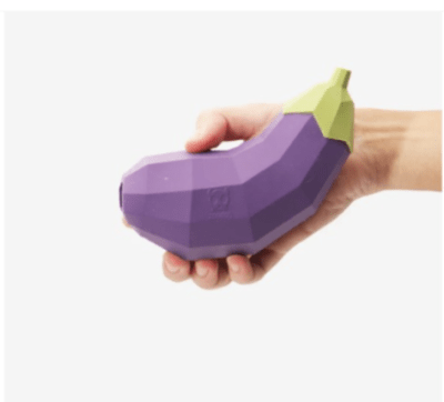 JUGUETE ZEEDOG SUPER VEGGIEZ EGGPLANT