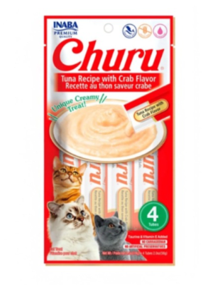 CHURU CAT TUNA WITH CRAB 56G