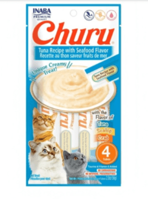 CHURU CAT TUNA WITH SEAFOOD 56G