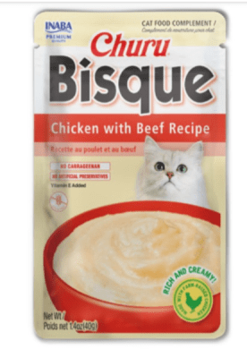 CHURU CAT BISQUE CHICKEN WITH BEEF 40GR