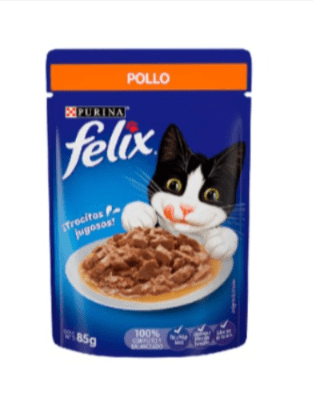 SACHET PURINA FELIX CAT POLLO 85 GR