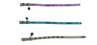 COLLAR MUNDO MASCOTAS PLASTICO COLORES