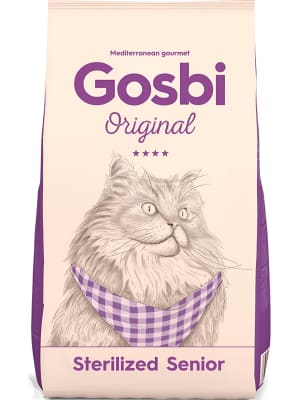 GOSBI CAT STERILIZED SENIOR 3KG
