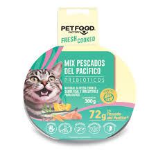 PATE PETFOOD CAT PESCADO DEL PACIFICO 300G