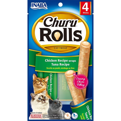 CHURU CAT ROLLS TUNA RECIPE 40GR