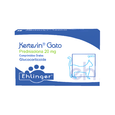 KERTESIN PREDNISOLONA GATOS 20MG 10 COMP