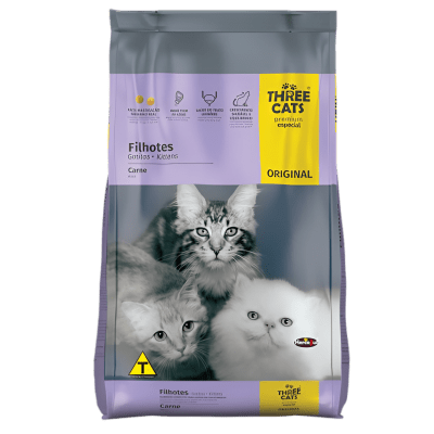 THREE CAT KITTEN ORIGINAL 1KG2