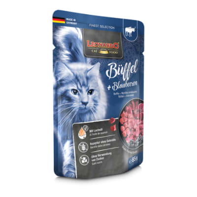 SACHET LEONARDO BUFALO Y ARANDANO 85 GRS