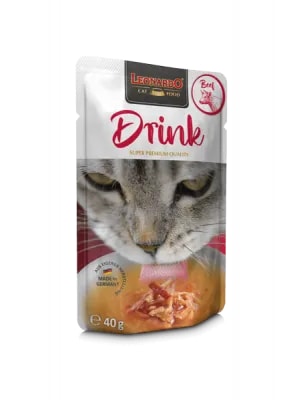 SACHET LEONARDO DRINK BEEF 40 GR