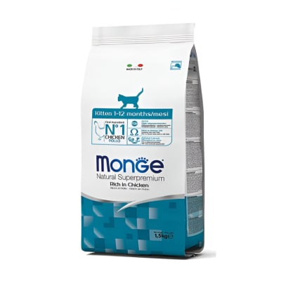 MONGE CAT KITTEN CHICKEN 1,5KG