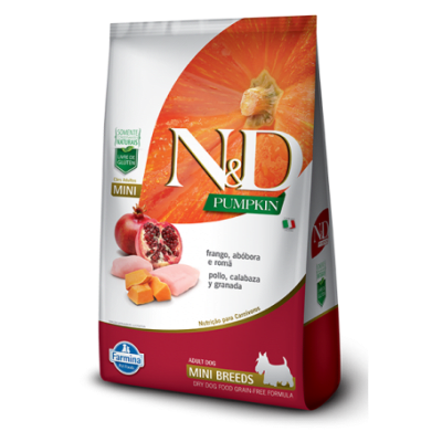 NYD DOG PUMKIN POLLO ADULT MINI 10,1KG1