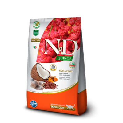 NYD CAT QUINOA SKIN & COAT PESCADO 1,5KG