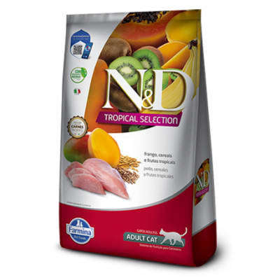 NYD CAT TROPICAL POLLO ADULTO 7.5 KG