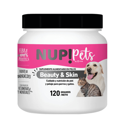 NUP! PETS BEAUTY Y SKIN  120GR
