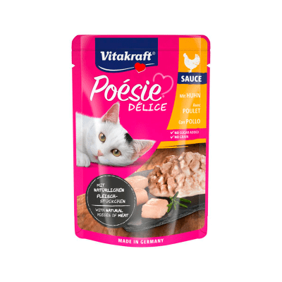 VITAKRAFT CAT POESIE DELICE POLLO 85G