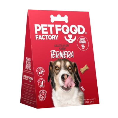 PETFOOD GALLETA HUESO TERNERA 80GR