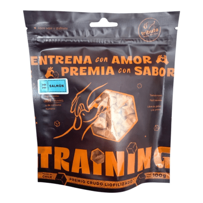 SNACK TRIBUTO DOG TRAINING SALMON 100 GRS1