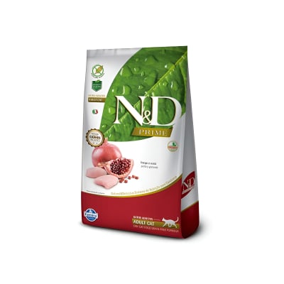 N&D CAT PRIME ADULT POLLO GRANADA 7.5Kg