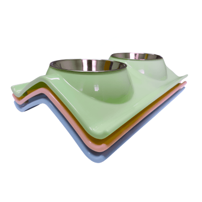 BEBEDERO Y COMEDERO ANTIDERRAME MARBENPETS1