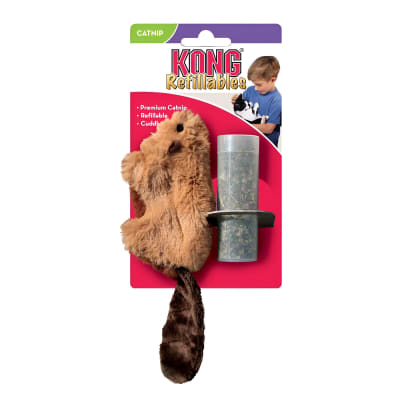JUGUETE KONG BEAVER WITH CATNIP