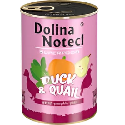 LATA DOLINA NOTECI DOG PATO Y CODORNIZ