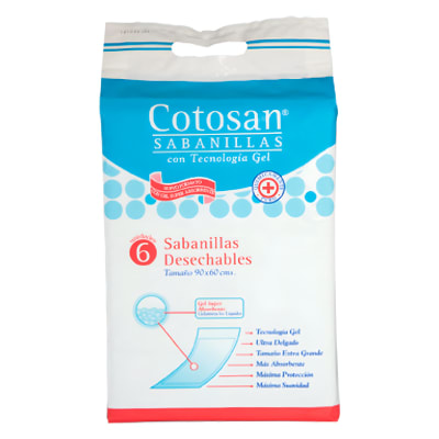 SABANILLAS COTOSAN 90 x 60cm 6UNI1