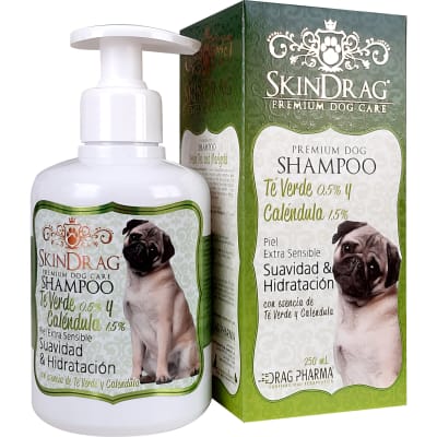 SHAMPOO SKINDRAG TE VERDE Y CALENDULA 250ML