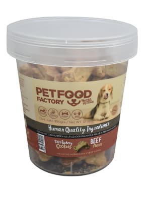PETFOOD FACTORY GALLETA SABOR CARNE 120G/350G