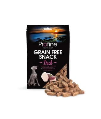 SNACK PROFINE DOGGRAIN FREE DUCK 200GR1