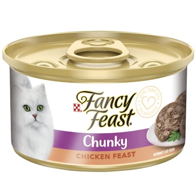 LATA FANCY FEAST POLLO CHUNKY 85G
