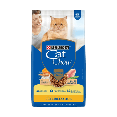 CAT CHOW ESTERILIZADO PESCADO 8KG