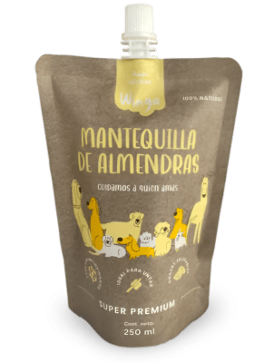 WINGA DOG MANTEQUILLLA DE ALMENDRA 250 ML