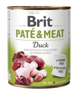 LATA  BRIT CARE DOG DUCK 800GR1