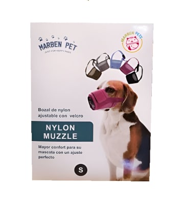 BOZAL MARBEN NYLON MUZZLE TALLA M 12-20 CM