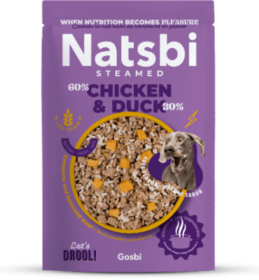 NATSBI DOG CHICKEN & DUCK 500 GR